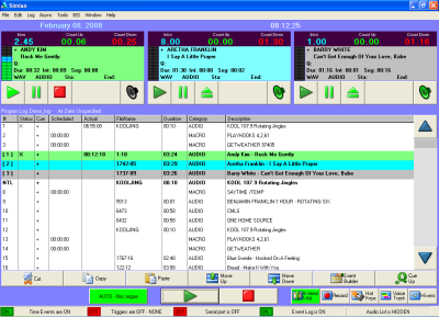 imedia touch radio automation broadcast software